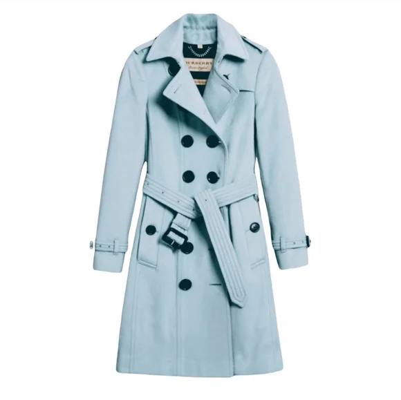 Burberry Jackets Coats New Burberry The Sandringham Blue All